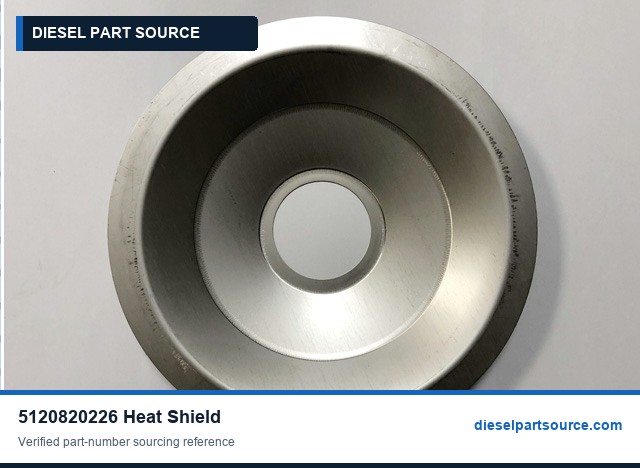 MTU 956/1163 Parts | 5120820226 | HEAT SHIELD