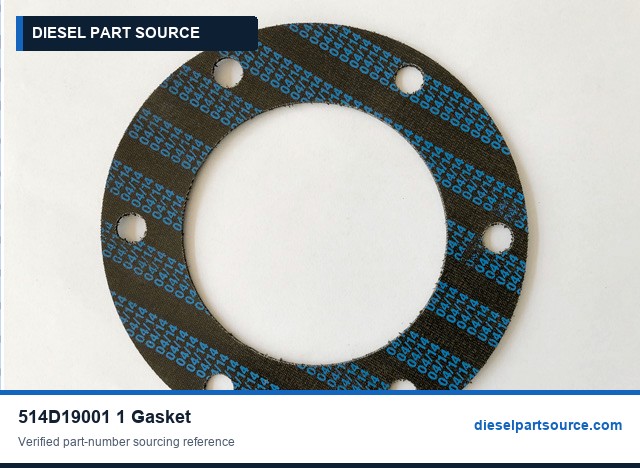 MTU 538 ENGINE PARTS | 514D19001/1 | GASKET