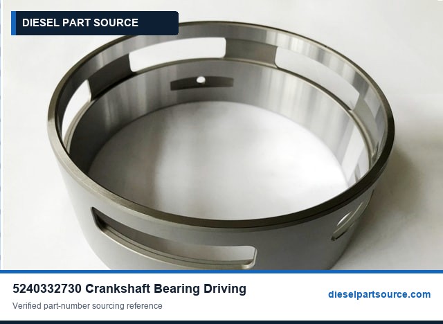MTU 4000 Parts | 5240332730 | CRANKSHAFT BEARING DRIVING END (KS)