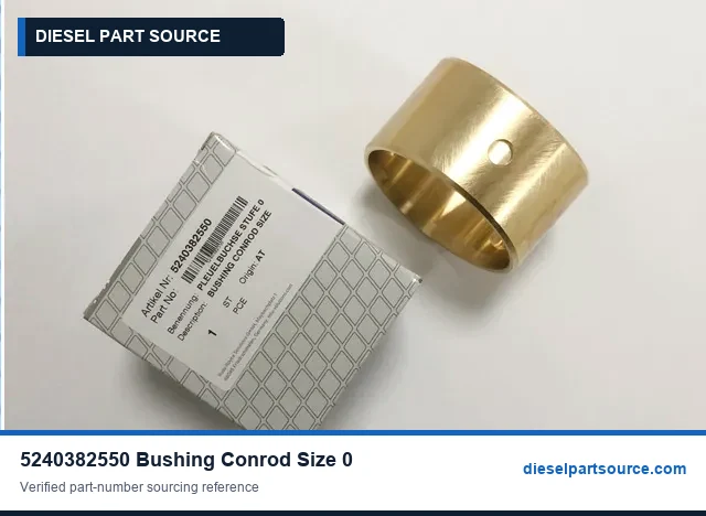 MTU 4000 PARTS | 5240382550 | BUSHING CONROD SIZE 0