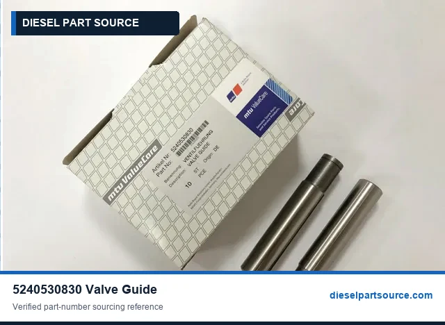MTU 4000 PARTS | 5240530830 | VALVE GUIDE