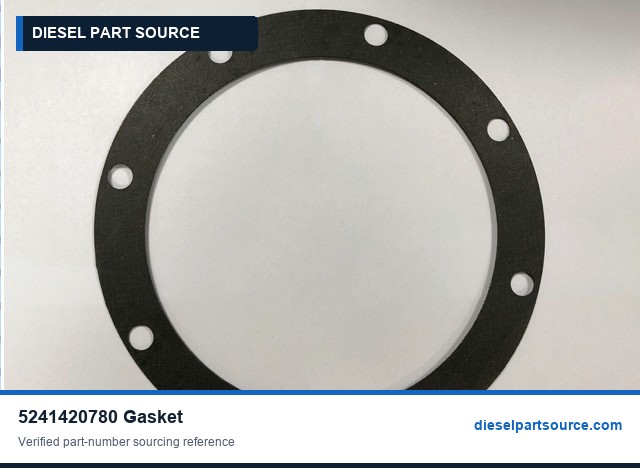 MTU 4000 Parts | 5241420780 | GASKET