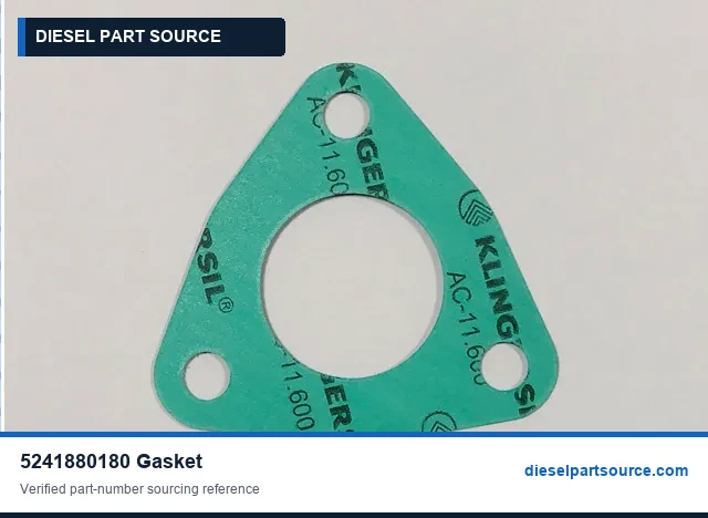 MTU 4000 PARTS | 5241880180 | GASKET