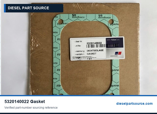 MTU 2000 Parts | 5320140022 | GASKET