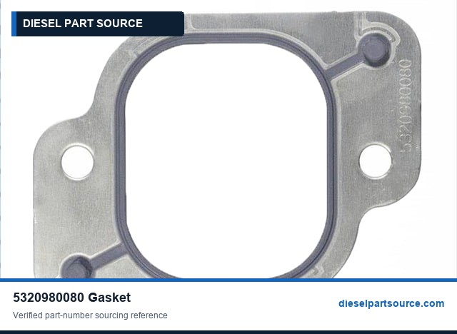 MTU 2000 Parts | 5320980080 | GASKET