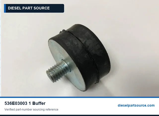 MTU 396 PARTS | 536E03003/1 | BUFFER