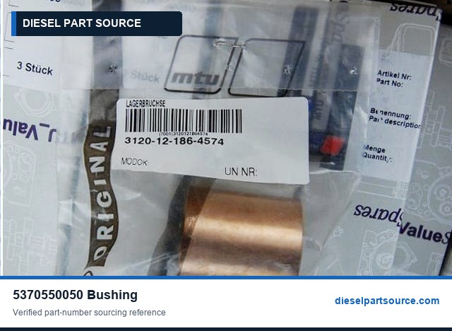 MTU 396 Parts | 5370550050 | BUSHING