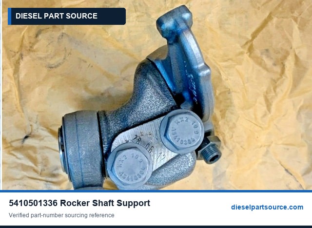 MTU 2000 Parts | 5410501336 | ROCKER SHAFT SUPPORT W/ROCKER ARM