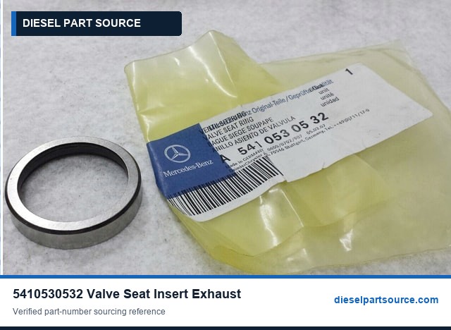 MTU 2000 Parts | 5410530532 | VALVE SEAT INSERT EXHAUST
