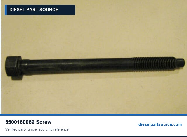 MTU 396 Parts | 5500160069 | SCREW