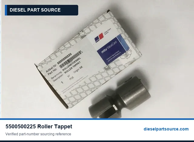 MTU 396 PARTS | 5500500225 | ROLLER TAPPET