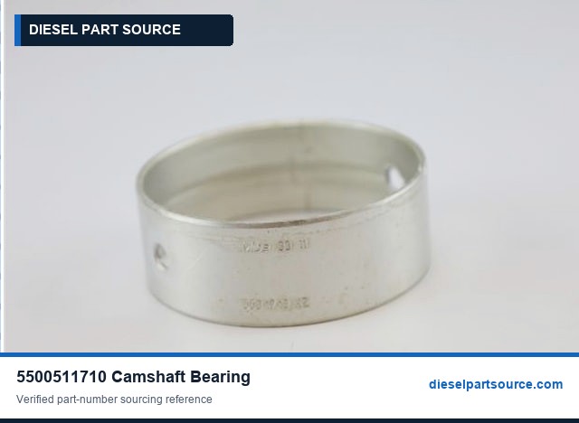 MTU 2000 Parts | 5500511710 | CAMSHAFT BEARING