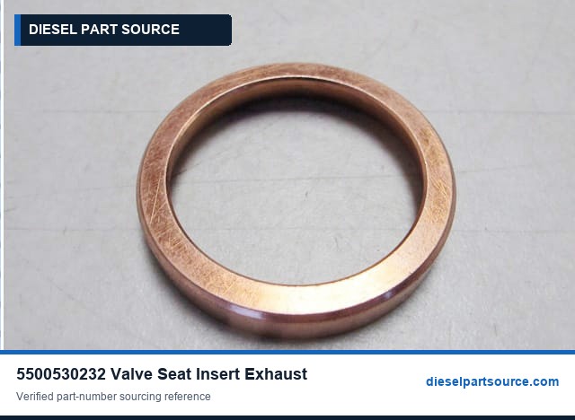MTU 396 Parts | 5500530232 | VALVE SEAT INSERT EXHAUST