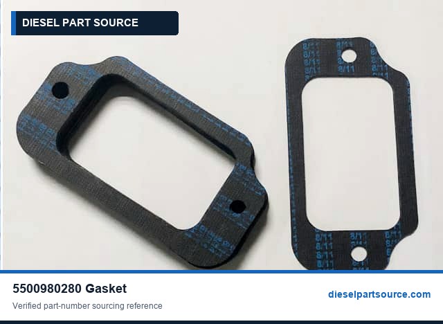 MTU 396 Parts | 5500980280 | GASKET