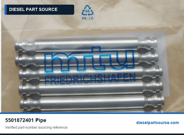 MTU 396 Parts | 5501872401 | PIPE