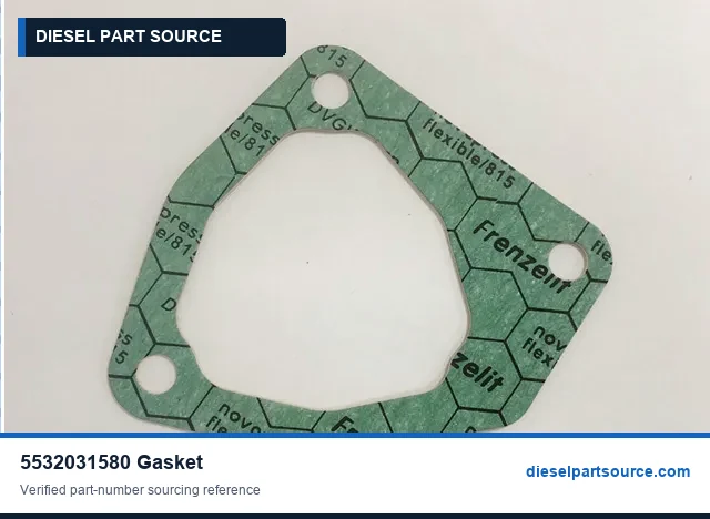 MTU 396 ENGINE PARTS | 5532031580 | GASKET