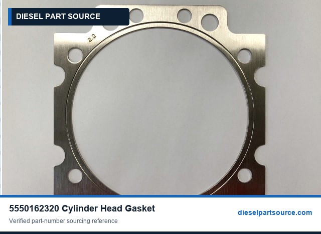 MTU 396 Parts | 5550162320 | CYLINDER HEAD GASKET