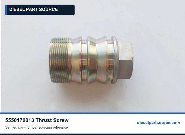 MTU 396 Parts | 5550170013 | THRUST SCREW