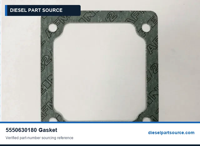 MTU 396 PARTS | 5550630180 | GASKET