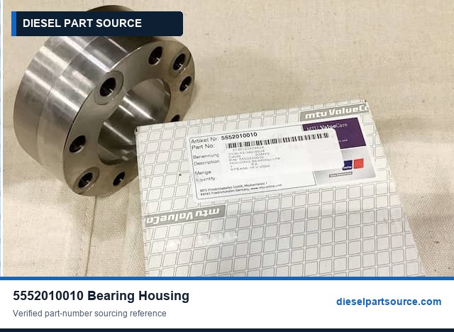 MTU 396 Parts | 5552010010 | BEARING HOUSING