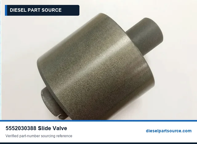 MTU 396 PARTS | 5552030388 | SLIDE VALVE
