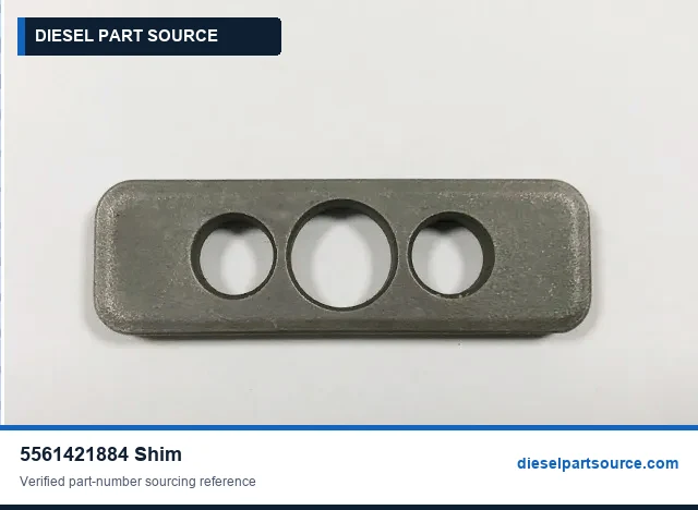 MTU 396 PARTS | 5561421884 | SHIM