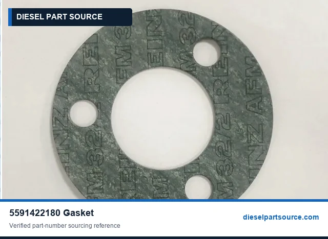 MTU 396 ENGINE PARTS | 5591422180 | GASKET