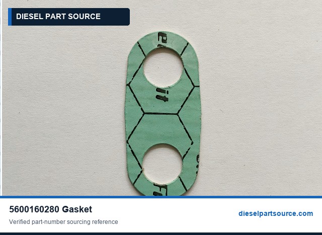 MTU 538 Parts | 5600160280 | GASKET