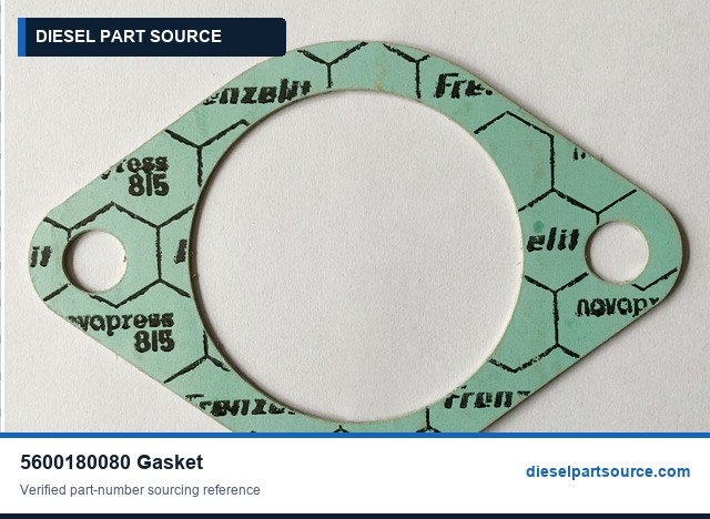 MTU 538 Parts | 5600180080 | GASKET