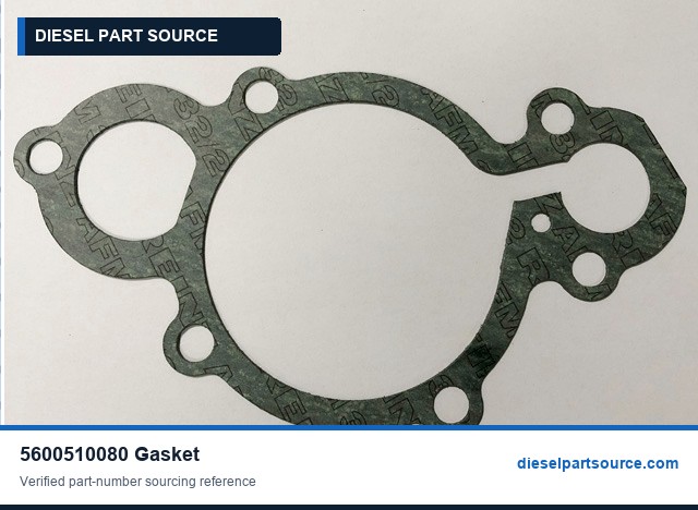 MTU 538 Parts | 5600510080 | GASKET