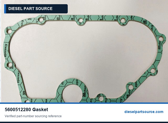 MTU 538 Parts | 5600512280 | GASKET
