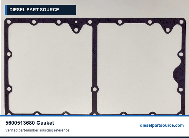 MTU 538 Parts | 5600513680 | GASKET