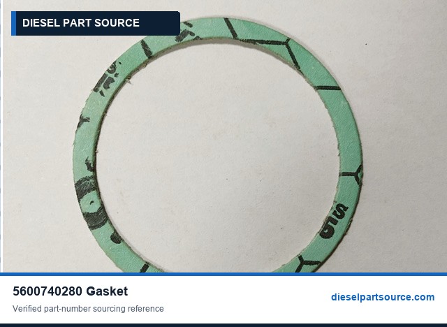 MTU 538 Parts | 5600740280 | GASKET