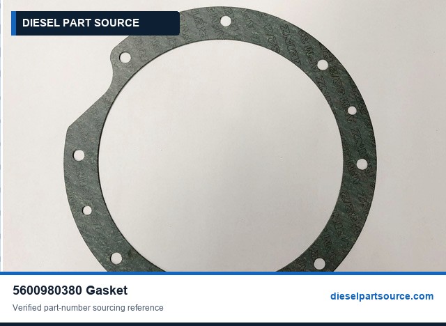 MTU 538 Parts | 5600980380 | GASKET