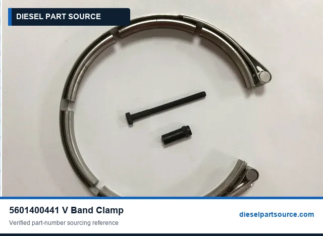 MTU 396 PARTS | 5601400441 | V-BAND CLAMP