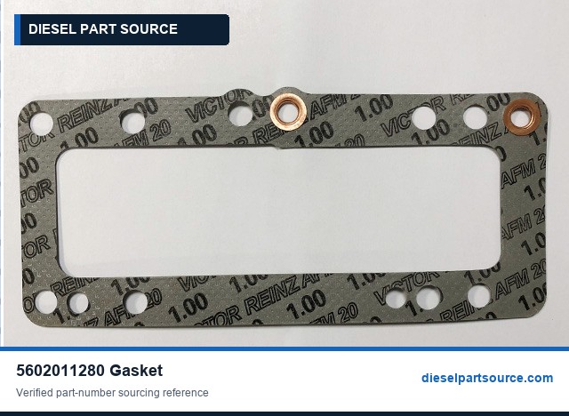 MTU 538 ENGINE PARTS | 5602011280 | GASKET