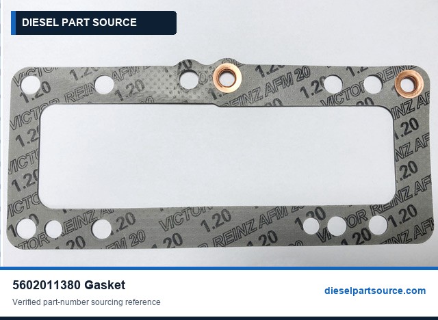 MTU 538 ENGINE PARTS | 5602011380 | GASKET