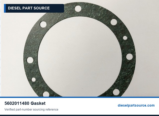 MTU 538 ENGINE PARTS | 5602011480 | GASKET
