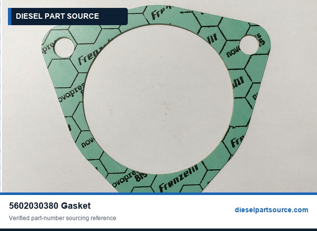 MTU 538 ENGINE PARTS | 5602030380 | GASKET