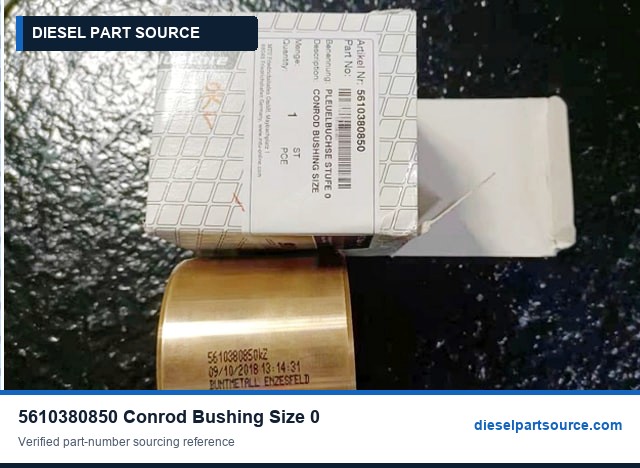 MTU 538 Parts | 5610380850 | CONROD BUSHING SIZE 0