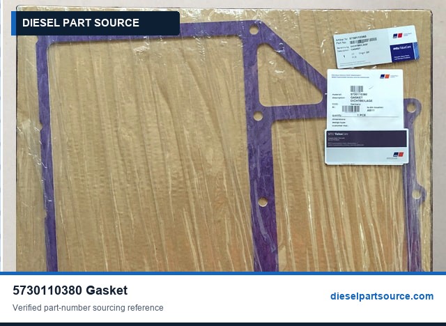 MTU 595 Parts | 5730110380 | GASKET