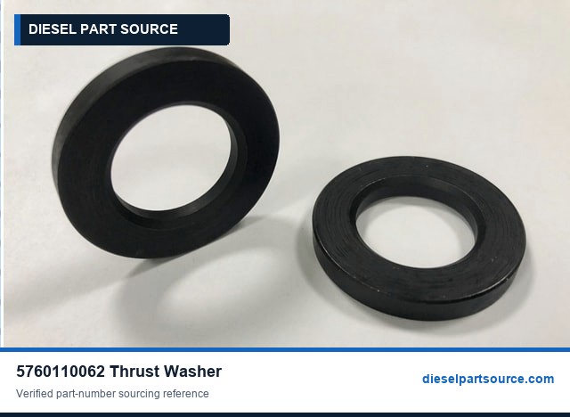 MTU 595 Parts | 5760110062 | THRUST WASHER