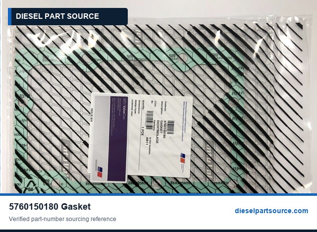 MTU 595 Parts | 5760150180 | GASKET