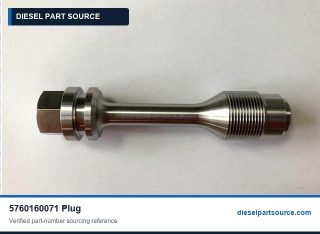 MTU 595 Parts | 5760160071 | PLUG