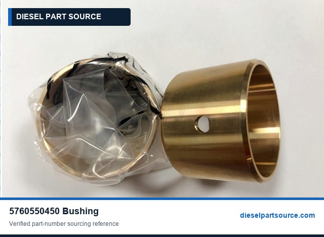 MTU 595 Parts | 5760550450 | BUSHING