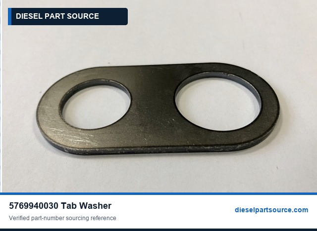 MTU 595 Parts | 5769940030 | TAB WASHER
