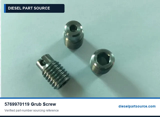MTU 956 PARTS | 5769970119 | GRUB SCREW