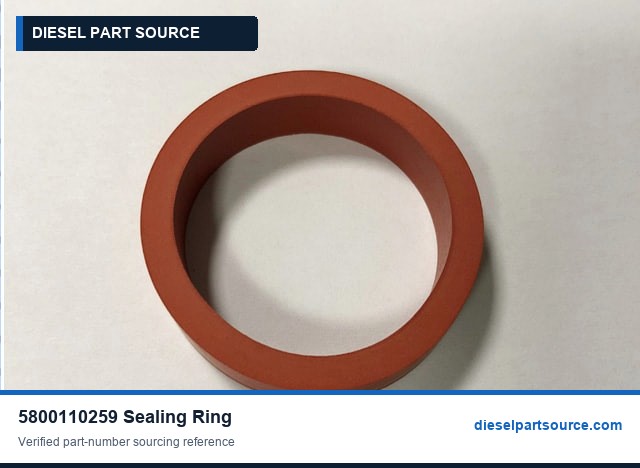 MTU 956/1163 Parts | 5800110259 | SEALING RING