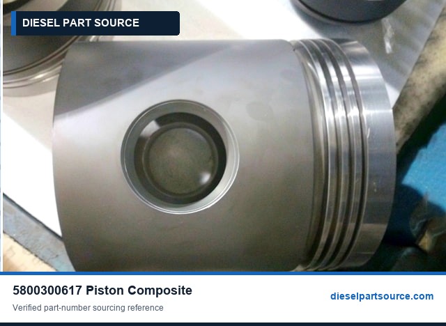 MTU 956 Parts | 5800300617 | PISTON COMPOSITE