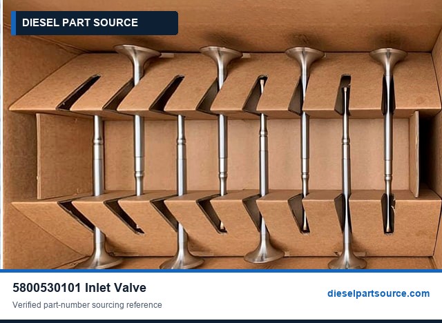 MTU 1163 Parts | 5800530101 | INLET VALVE